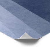 Poster Montagnes violettes Art géométrique minimal modern (Coin)