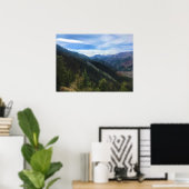 Poster Montagnes Wallowa, OR (Bureau à domicile)