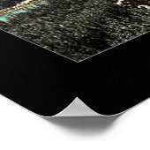 Poster Montagneux (haché) (Coin)