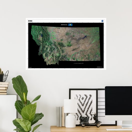 Poster Montana (Bureau à domicile)