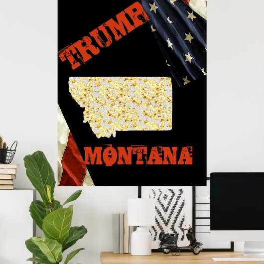 POSTER MONTANA  (Bureau à domicile)