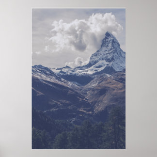 Poster Montaña 24x36