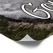 Poster Montana Aller au Soleil Pittoresque Highway Mounta (Coin)