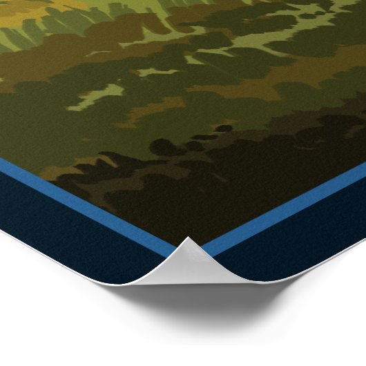 Poster Montana - Bison (Coin)