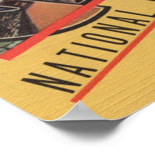 Poster Montana - Parc national des Glaciers (Coin)