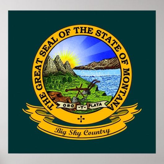 Poster Montana Seal (Devant)