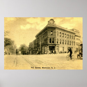 Poster Montclair, grue Building, de NJ cru 1915