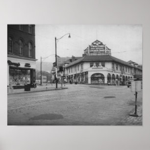 Poster Montclair, New Jersey, Centre, Vintage