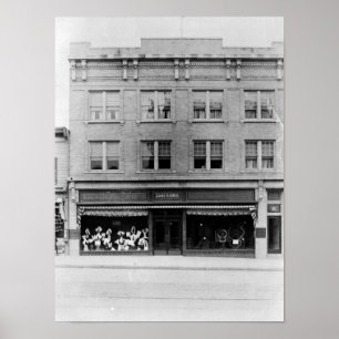 Poster Montclair, New Jersey, magasin Louis Harris, Vinta