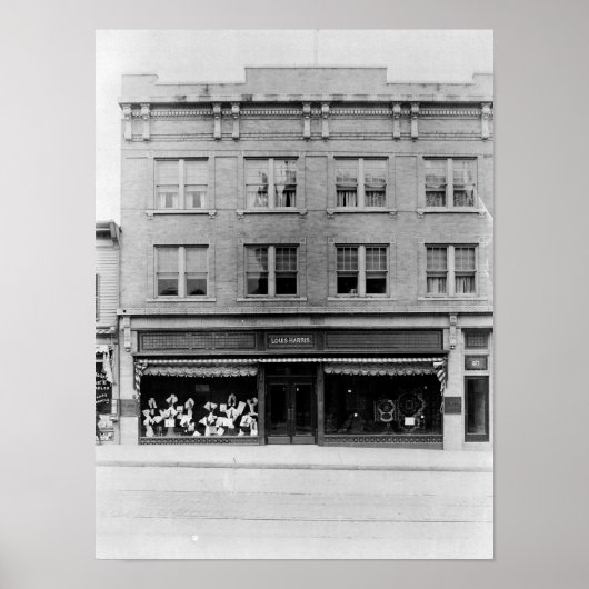 Poster Montclair, New Jersey, magasin Louis Harris, Vinta (Devant)