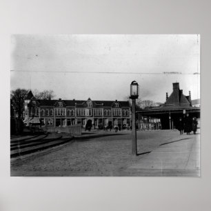 Poster Montclair, New Jersey, Station Lackawanna, Vintage