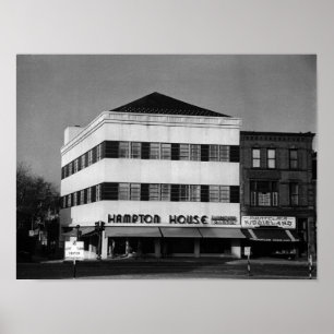 Poster Montclair NJ, Magasin, Vintage