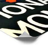 Poster Monte Carlo, Monaco Vintage voyage (Coin)