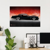 Poster Monte-Carlo personnalisé (Bureau à domicile)