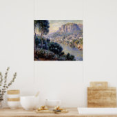Poster Monte Carlo Vue de Roquebrune (Cuisine)