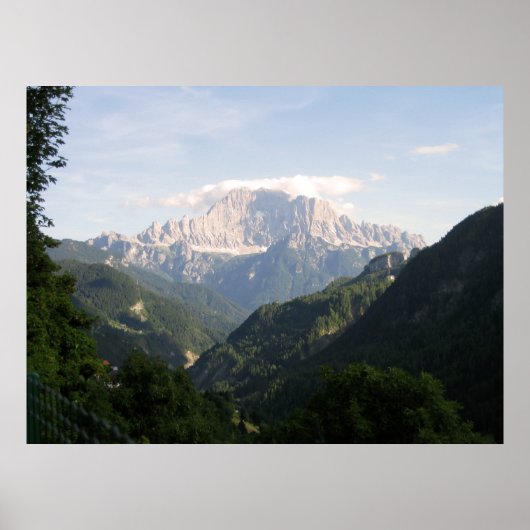Poster Monte Civetta (Devant)