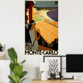 Poster Montecarlo (Bureau à domicile)