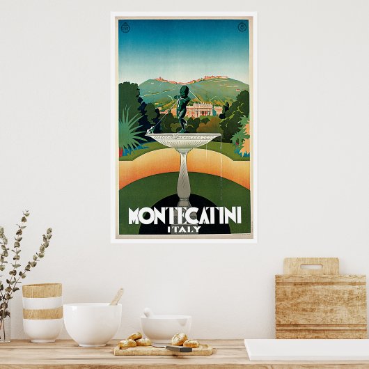 Poster Montecatini (Cuisine)