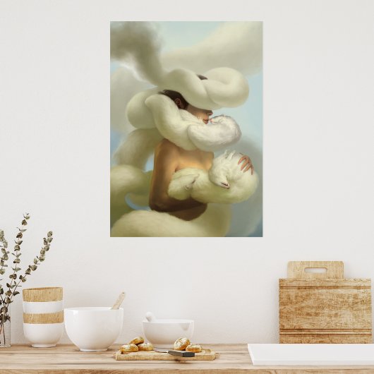 Poster montée de fourrure (Cuisine)