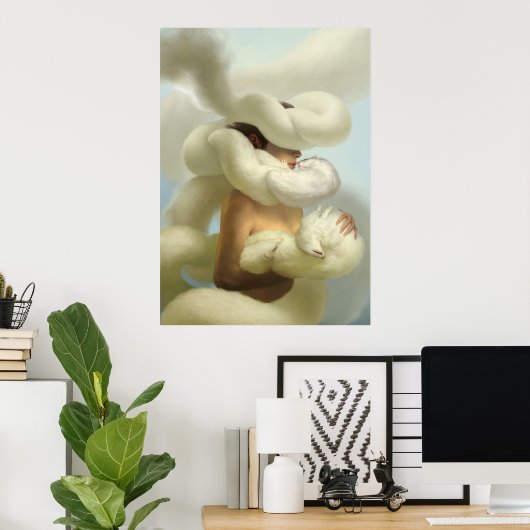 Poster montée de fourrure (Bureau à domicile)