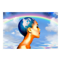 Montée de la Reine Mère de la Terre - 36" x 24"