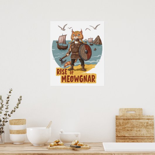 Poster Montée de Meowgnar (Cuisine)
