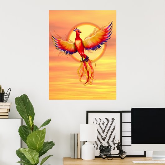 Poster Montée de Phoenix (Bureau à domicile)