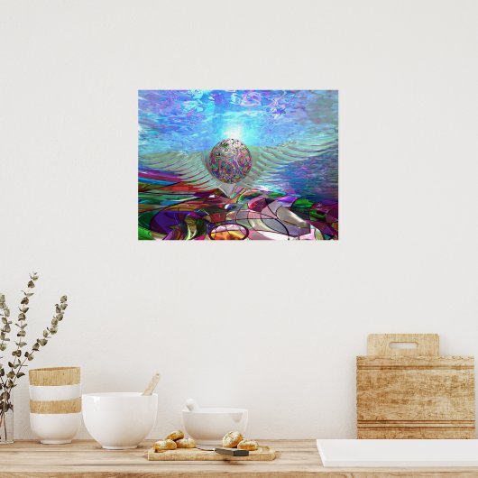 Poster Montée d'Icarus (Cuisine)