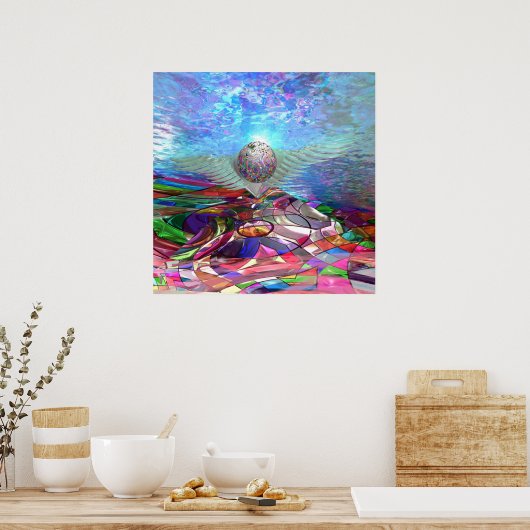 Poster Montée d'Icarus (Cuisine)