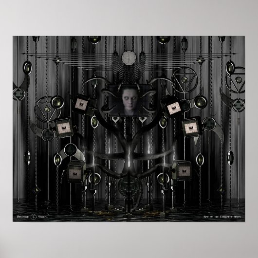 Poster Montée du Wyrm Cybernétique (Devant)