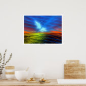 Poster Montée en galaxie (Cuisine)