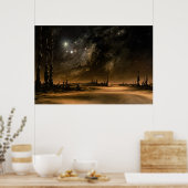 Poster Montée en galaxie (Cuisine)