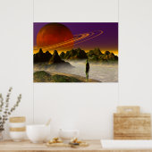 Poster Montée planétaire (Cuisine)