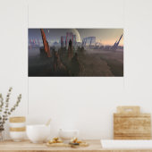 Poster Montée solaire (Cuisine)