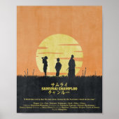 Poster Montée solaire de Samurai Champloo (Devant)