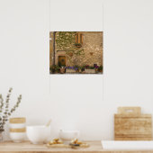 Poster Montefollonico, Val d'Orcia, province de Sienne, (Cuisine)