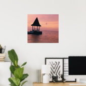 Poster Montego Bay Jamaïque (Bureau à domicile)