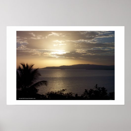 Poster Montego Bay Sunrise (Devant)