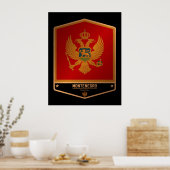 Poster Monténégro (Cuisine)