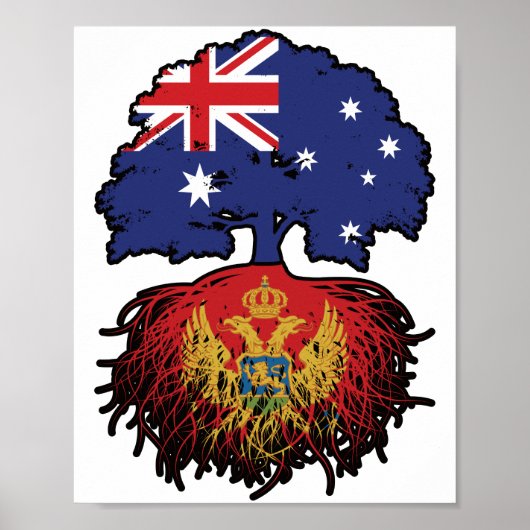Poster Monténégro Montenegro Australian Tree (Devant)