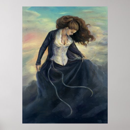 Poster Monter des nuages de tempête (Devant)