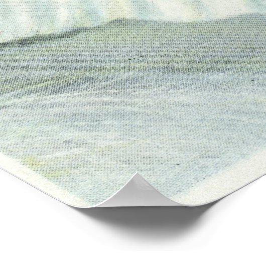 Poster Monter la courbe Whiteface (Coin)