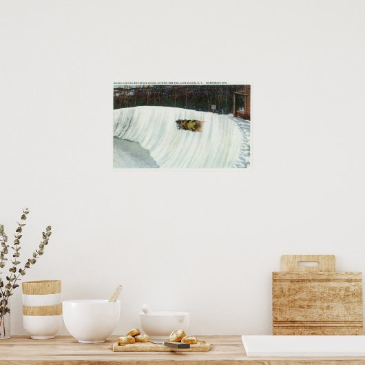 Poster Monter la courbe Whiteface (Cuisine)