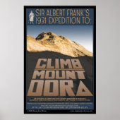 Poster Monter l'affiche du Mont Dora (Devant)