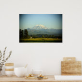 Poster Monter Rainier sur Agritourisme (Cuisine)
