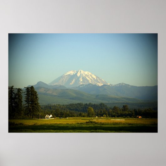 Poster Monter Rainier sur Agritourisme (Devant)