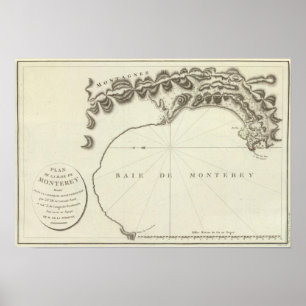 Poster Monterey, Californie