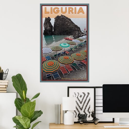 Poster Monterosso (Bureau à domicile)