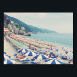 Poster Monterosso al Mare, Cinque Terre, Italie Photo<br><div class="desc">Vue de la plage à Monterosso al Mare,  Cinque Terre,  Italie</div>