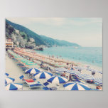 Poster Monterosso al Mare, Cinque Terre, Italie Photo<br><div class="desc">Vue de la plage à Monterosso al Mare,  Cinque Terre,  Italie</div>